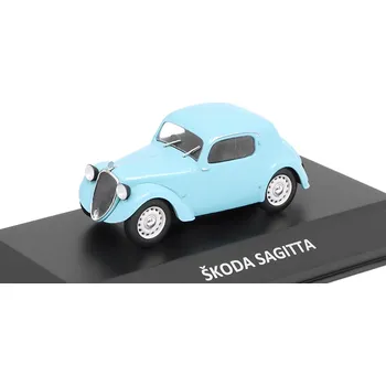 autíčko DeAgostini Škoda Sagitta 1:43 - Kaleidoskop slavných vozů časopis s modelem #72 Škoda Sagitta 1937 - DeAgostini - kovový model auta
