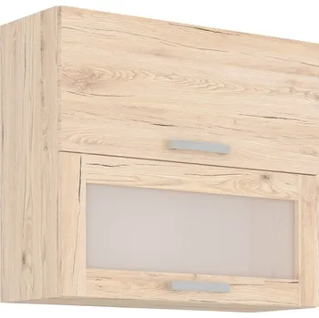 Kuchyňská linka BETRIA, skříňka horní 80 GUS-72, dub bordeaux + PROVĚŘENO zákazníky + vyzvednutí ZDARMA