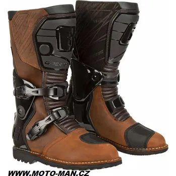 Moto obuv moto boty GAERNE G-DAKAR GORE hnědé Velikost: 40