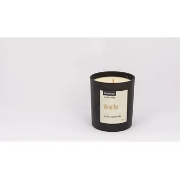 Svíčka PROFUMi - Vanilka Barva: Černá