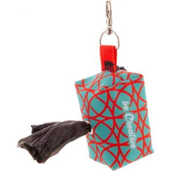 sáček na exkrement Reklamní Pavesave zásobník RPET na psí extrementy na zakázku, černá