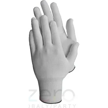 Pracovní rukavice Rukavice pracovní nylonové 'model 111' - č. 10 (bílá)