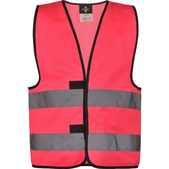 reflexní vesta Vesta reflexní dětská KW Aarhus růžová 2XS