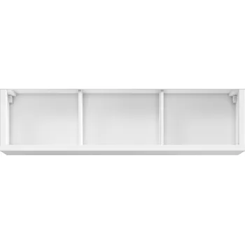 police LOBATES závěsná police, bílá, 5 let záruka + vyzvednutí ZDARMA