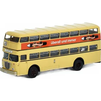autíčko Bussing D2U Handelsgold 1:87 Bussing D 2U BVG Handelsgold - sběratelský model autobusu
