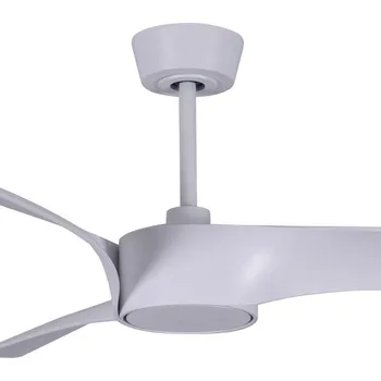 Lampička Beacon Lighting Stropní ventilátor Beacon se světlem Line, bílý, Ø 132 cm, tichý - Ø svorkovnice 12 cm; Ø krytu motoru 14,2 cm bílá 1 x 12 W LED - Doprava zdarma