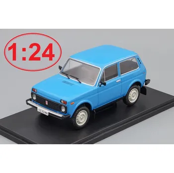 autíčko NIVA VAZ 21211 LADA 1:24 - Hachette časopis s modelem NIVA VAZ-21211 LADA - kovový model auta
