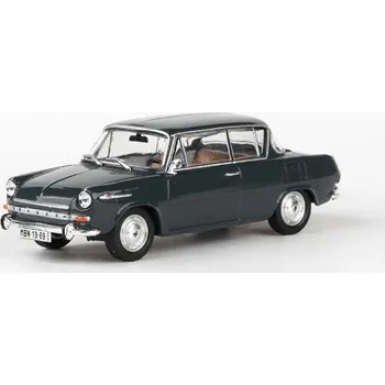 autíčko Škoda 1100MBX - 1969 Šedá Tmavá 1:43 Škoda 1100 MBX (1969) 1:43 - Šedá Tmavá - kovový model auta