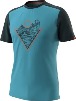 Pánské tričko Dynafit Transalper Light S/S TEE Storm Blue Fjord