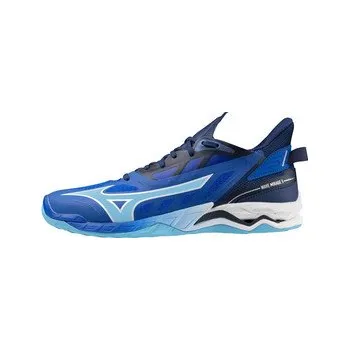 Pánská sálová obuv Mizuno WAVE MIRAGE 5 X1GA235001 Sálová obuv Mugen Blue / White / Estate Blue, UK 12