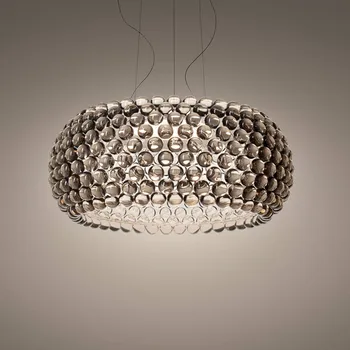 Foscarini Caboche Plus Grande závěsné stmívač šedá kouřově šedá LED celkem 28 W - Doprava zdarma