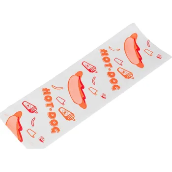 Obal na kolo Toppapír Papírový sáček na hot-dog 220/80mm 200ks