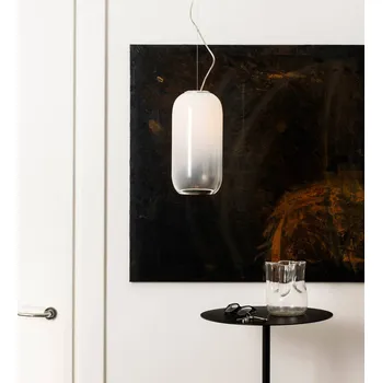 Artemide Gople závěsné světlo, bílá/bílá - Ø baldachýn 19 cm 1 x 20 W LED - Doprava zdarma