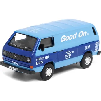 autíčko TARMAC Models Volkswagen T3 Panel Van Good On 1:64 - TARMAC / Schuco VW T3 Mikrobus Good On - kovový model auta 1/64