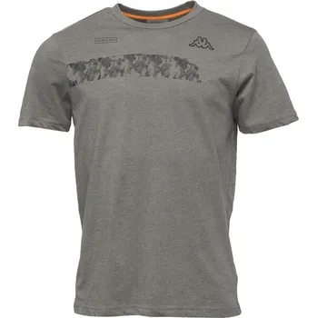 Pánské tričko Pánské triko Kappa LOGO GALLE S Šedá, Černá