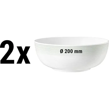 G.Gastro (2 kusy) SELTMANN WEIDEN | Miska na jídlo - Ø 200 mm - šalvějově zelená