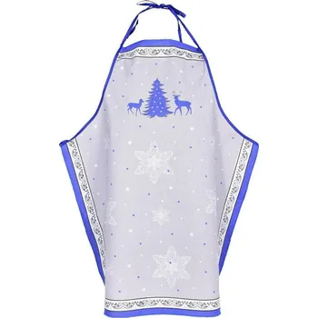 Kuchyňská zástěra Forbyt Zástěra kuchyňská Stromeček modrý