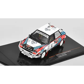 autíčko Lancia Delta HF Integrale 16V #4 Safari Rally 1990 1:43 Lancia Delta HF Integrale 16 V No.4 Safari Rally 1990 Fiorio / Pirollo - kovový model