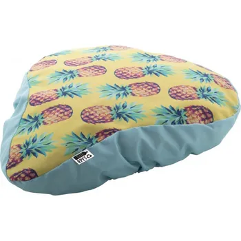 Sedlo na kolo Reklamní CreaRide RPET potah na sedlo kola, bílá