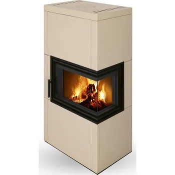 Krbová kamna ROMOTOP Designový kachlový krb HELIA R