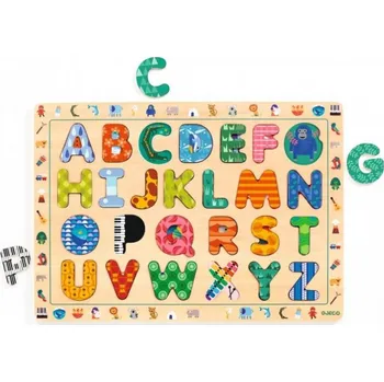 Djeco - Puzzle ABC international