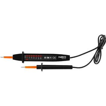 Zkoušečka NEO TOOLS Multifunkční zkoušečka napětí 8 v 1 AC/DC 6-380 V