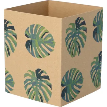 Jednorázové nádobí Reklamní CreaSleeve Kraft 468 papírový kraftový rukáv na zakázku, přírodní