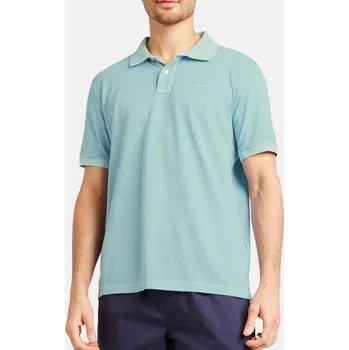 Pánské tričko Pánské modré polo triko Gant - Velikost L, Barva Modrá 55826 2043005