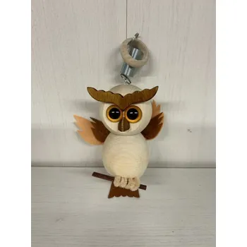 Dřevěná hračka Dřevotéka - Dřevěná sova na pružině Dřevěná sova na pružině - světlá