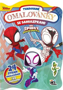 omalovánky Tvarované omalovánky se samolepkami: Spidey - JIRI MODELS (2024)