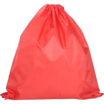 Sportovní vak Reklamní Jock vak na stažení šňůrkou, červená
