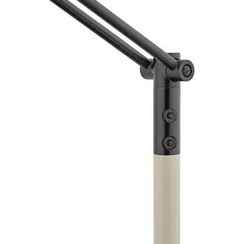 Lampička HELL LED oblouková lampa Evolo CCT, taupe tmavošedá, černá 1 x 6 W LED - Doprava zdarma