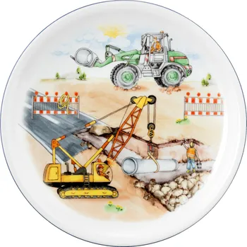 Talíř Mělký talíř 25 cm COMPACT NA STAVBĚ, Seltmann Weiden