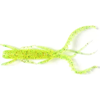 Umělá nástraha LUCKY JOHN HOGY SHRIMP 3" 10ks Chartreuse Red