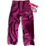 dívčí kalhoty, velikost 110, Barva Fialová, Složení materiálu 100% Bavlna