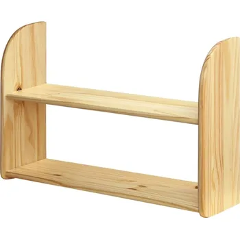 police Závěsná police MITRE lakovaná, masiv smrk + vyzvednutí ZDARMA