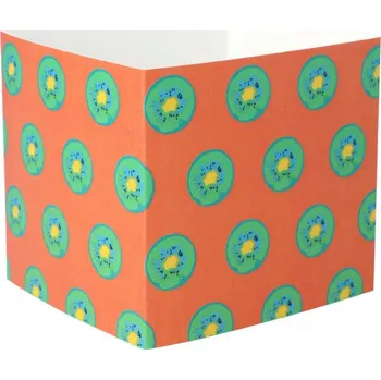 Jednorázové nádobí Reklamní CreaSleeve 394 papírový rukáv na zakázku, bílá