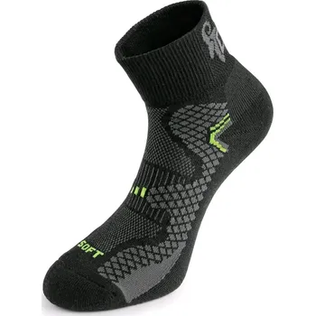 Pánské ponožky CXS Ponožky SOFT, černo žlutá Barva: Černá, Velikost: 45