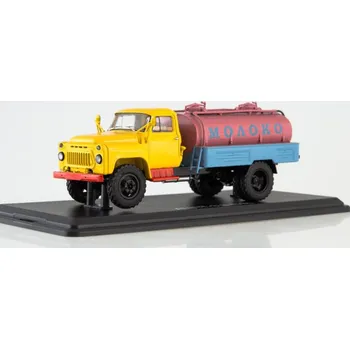autíčko SSM - Start Scale Models GAZ-53 ACPT-3,3 Mléko 1:43 - SSM GAZ 53 - kovový model auta