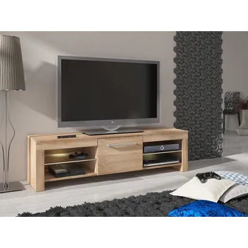 Televizní stolek TV stolek GULISTON, dub sonoma, 5 let záruka + vyzvednutí ZDARMA