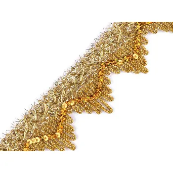 Leonský prýmek s flitry