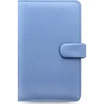Diář Filofax Saffiano, Osobní A6 Compact - týdenní, Vista blue