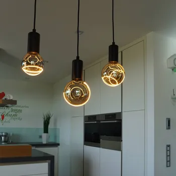 Lampička SEGULA LED Illusion G125 Crescent top E27 6W kouřový - Doprava zdarma