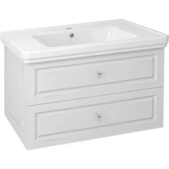 Nábytek VIOLETA um. skříňka 83x52x46cm + um. 8788111, bílá pololesk