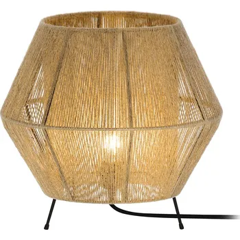 Lampička Viokef Stolní lampa Zaira v béžové barvě - kabel 150 cm béžová, černá 1 x 40 W - Doprava zdarma
