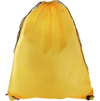 Reklamní Druuk vak na stažení šňůrkou, žlutá