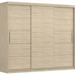 Šatní skříň GOFREDO II bez zrcadla, dub sonoma +možnost VÝNOSU + vyzvednutí ZDARMA