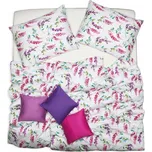 SCANQUIlt LEN SATIN PLUS WISTARIAN - Lněné saténové povlečení