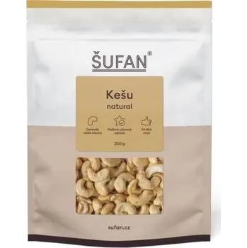 Kešu natural W240 Šufan 200 g