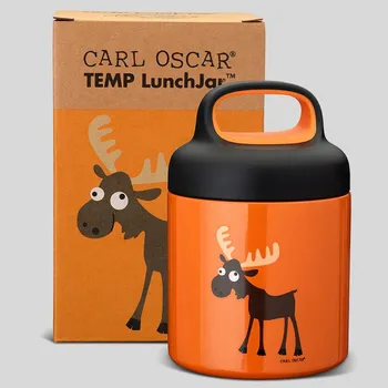 Dóza na potraviny Carl Oscar - TEMP LunchJar™ Termo dóza na jídlo 0,3l - oranžová